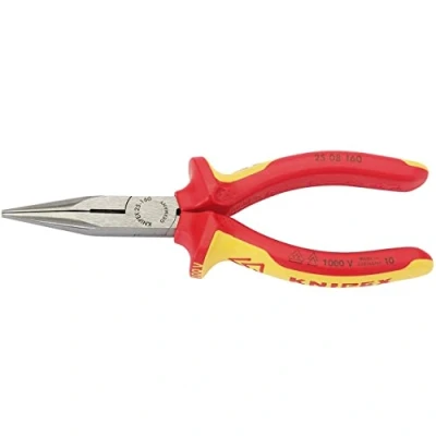 Image of Knipex 31944 160mm Fully Insulated Long Nose Pliers