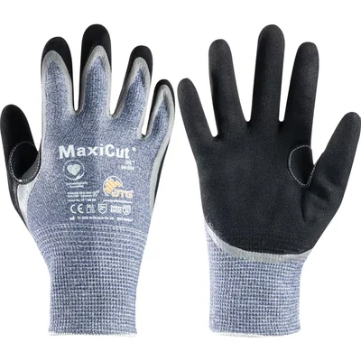 Image of Atg 34 504 MaxiCut Oil Grip P/C K/W Gloves Cut 5 SZ.8