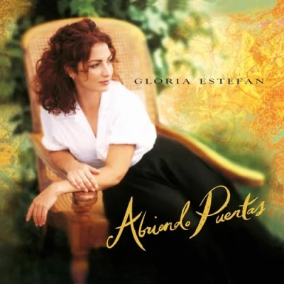 Image of Gloria Estefan Abriendo Puertas Translucent Green vinyl 180 Gram 2023 UK LP MOVLP2673