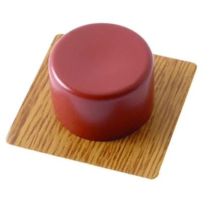 Image of Brinox Adhesive Door Stop, See Description, Parquet Brown, 2.1 x 4.5 cm