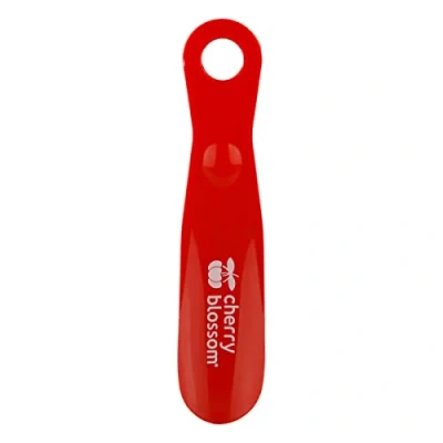 Image of Cherry Blossom Footwear Shoe Horn Shoehorn, Red, 17cm