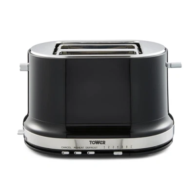 Image of Tower Belle Collection 2 Slice Toaster Black