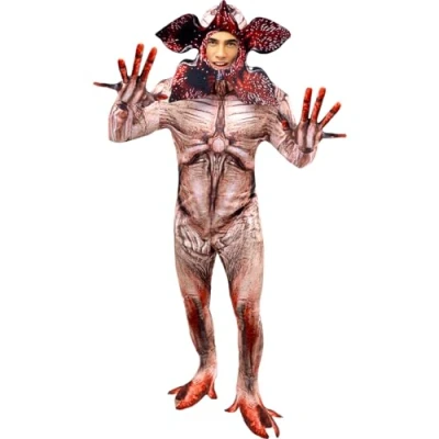 Image of Funidelia Demogorgon Stranger Things Costume Official Netflix for man Films &amp; Series adults accessory fancy dress props Halloween, carnival parties Size L XL