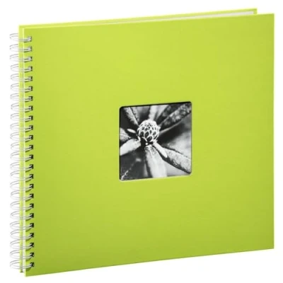 Image of Hama Fine Art Spiral Bound Album, 36 x 32 cm, 50 White Pages Kiwi