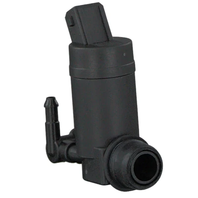 Image of 1S7117K624FB, 1S7117K624FC Windshield Washer Pump FEBI BILSTEIN 34865 12V with seal ring FORD: MONDEO 3