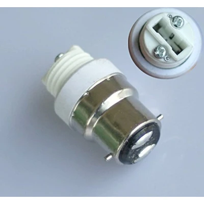 Image of ShuoHui 2 x Bayonet B22 to G9 Halogen or LED Light Bulb Adapter Lamp Socket