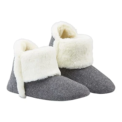Image of DUNLOP Ladies Slippers (Charcoal, numeric_5)