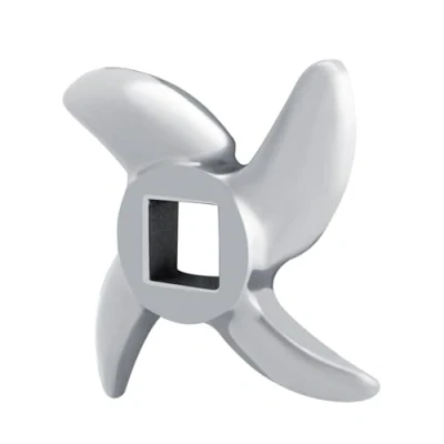 Image of Meat Grinder Blade Stainless Steel Mincer Cutting Plate Professional Cross Shaped Cutter Replacement Spare Part for Grinders Mincers(22#)
