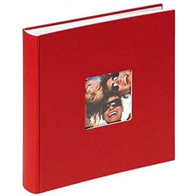 Image of walther Design Photo Album Red 30 x cm with Cover Punching, Fun FA 208 R
