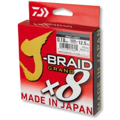 Image of Daiwa J Braid Grand X8E 0.20mm 135m CH Braided fishing line