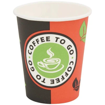 Image of 1000 pcs Disposable Coffee Cups Paper 240 ml (8 oz) Vidaxl