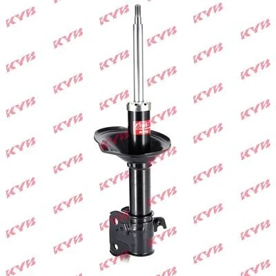 Image of 20310FE140, 20310FE620, 20310FE640 Shock absorber KYB Excel G 334304 Front Axle Right Gas Pressure Twin Tube Suspension Strut Top pin