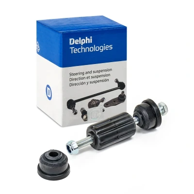 Image of 4056A052 Anti roll bar link DELPHI TC1056 Rear Axle FORD: Focus Mk1 Hatchback, C Max 2, Estate, MITSUBISHI: Colt 6, VI CZC Convertible