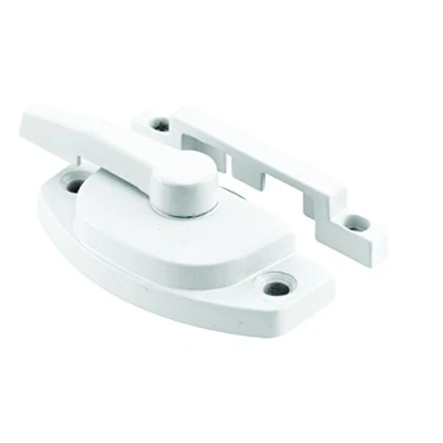 Image of PRIME LINE F 2588 Sash Lock, White, 1 Count (Pack of 1)