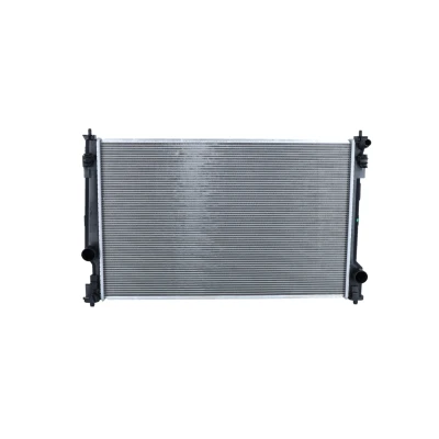 Image of 16400F0010 Engine radiator NRF 550334 Aluminium 702mm 437mm 16mm Brazed cooling fins