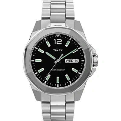 Image of Timex Essex Avenue Watch silvercoloured, Men&#039;s, Size: One Size, Silver coloured
