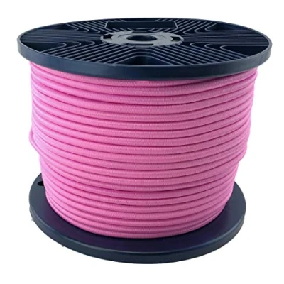 Image of 6mm Pink Elastic Shock Cord x 30 Metres, Bungee Rope Tie Down Strong