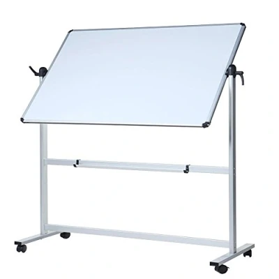 Image of Viz Pro Mobile Revolving Magnetic Whiteboard 1200x900mm