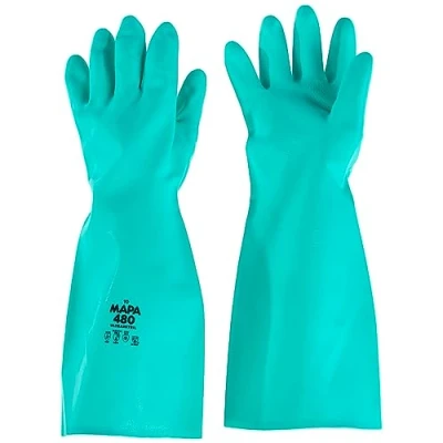 Image of MAPA Professional ULTRANITRIL 480, Size 10, Chemical Protective Gloves, (1 Pair)
