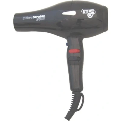 Image of ETI Micro Stratos 3600 Hair Dryer Black