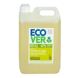Image of Ecover Lemon and Aloe Vera Washing Up Liquid Concentrate 5Ltr