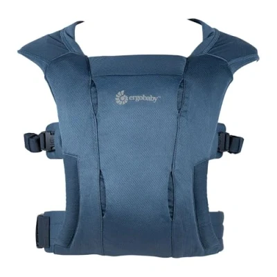 Image of Ergobaby Embrace Soft Air Mesh Ergonomic Baby Carrier for Newborns from Birth, 2 Position Belly Front Carrier, Blue