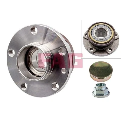 Image of 60652014, 60652014WB Wheel bearing kit FAG 713 6060 40 Photo corresponds to scope of supply 116mm ALFA ROMEO: 147, 156 Saloon, Sportwagon