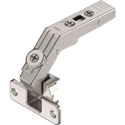 Image of Blum 6466533 Clip TOP 60 Corner Cabinet Folding Door Hinge with Spring Pot: Screws