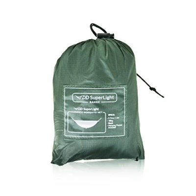 Image of DD Hammocks SuperLight Mosquito Net UltraLight Hammock for Insect Proofing on Lightweight Camping Adventures