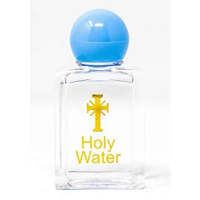 Image of Catholic Gift Shop Lourdes Holy Water Bottle Filled with &amp; Prayer Card