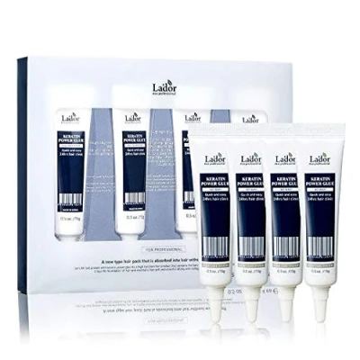 Image of [Lador] Keratin power glue Hair Ampoules (Keratin ampoule) 15ml x 4ea