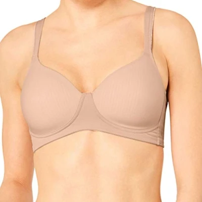 Image of Triumph Women&#039;s Modern Soft+Cotton P, T Shirt Bra, NEUTRAL BEIGE