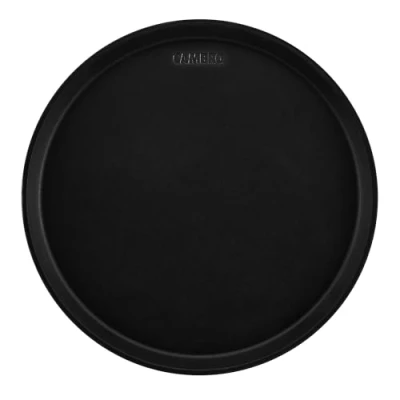 Image of Cambro DM781 Fibreglass Round Non Skid Tray, 14&quot;, Black