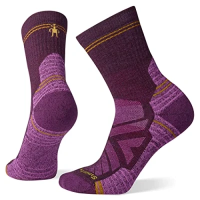 Image of Smartwool Women&#039;s Chaussettes de Randonnée Mi longues pour Femme Mid length hiking socks for women, Bordeaux,