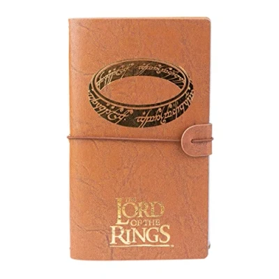 Image of Grupo Erik The Lord of Rings Travel Journal PU Leather Notebook Diary LOTR Gifts Merchandise