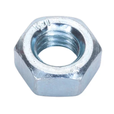 Image of Sealey Steel Nut DIN 934 M8 Pack of 100