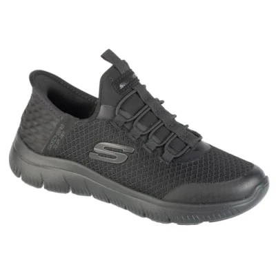 Image of Skechers Summits High Range Slip Ins Sneaker, Black, 1.5 UK Child