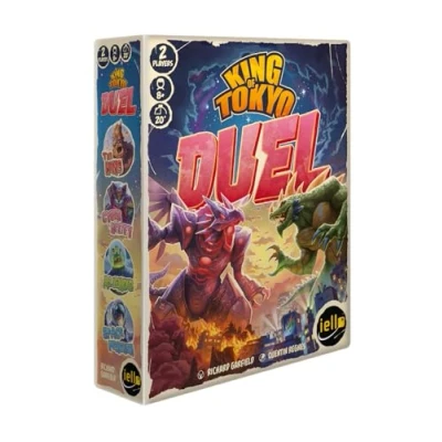 Image of Iello King of Tokyo Duel Family Game Ages 8+ 2 Players 20 Minutes Playing Time