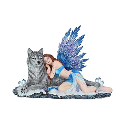 Image of Nemesis Now Lupiana Figurine 33cm Blue