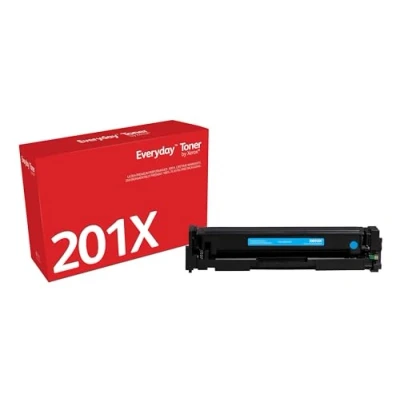 Image of Everyday by Xerox Cyan Toner compatible with HP 201X (CF401X), High Capacity