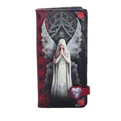 Image of Nemesis Now Love Remains Anne Stokes Embossed Purse 18.5cm Black, PU, One Size