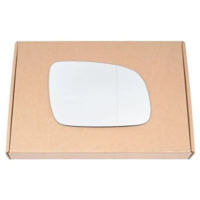 Image of Less4spares Wing Mirror Glass Right Compatible with VW Lupo 2000 2005 STICK ON Driver Off Side Blind Spot
