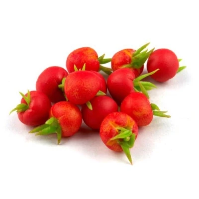 Image of MyTinyWorld 9 x Dolls House Miniature Handmade Finely Detailed Red Tomatos