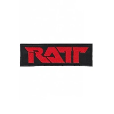 Image of RATT Glam Metal Band Patch Badge Embroidered Iron on Applique Accessory