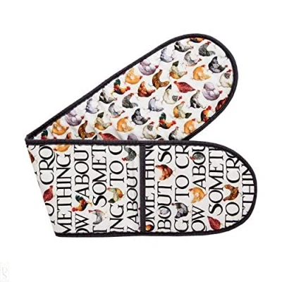 Image of Bridgewater Emma Hen Double Oven Glove 940 x 200 MM