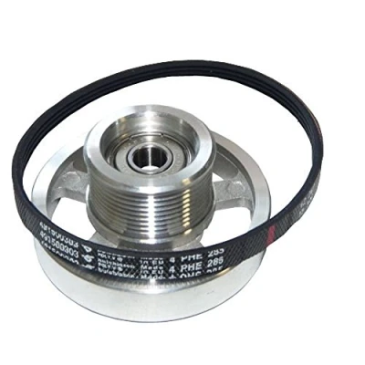 Image of Beko Tumble Dryer Pulley Wheel &amp; Drive Belt for Model 4PHE285