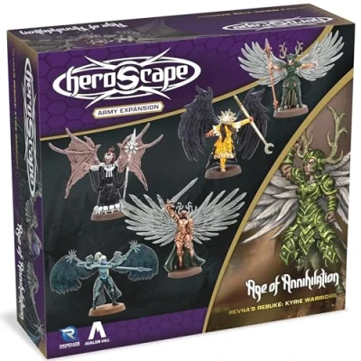 Image of Renegade Game Studios Heroscape: Revna’s Rebuke: Kyrie Warriors Army Expansion Accessory Ages 14+