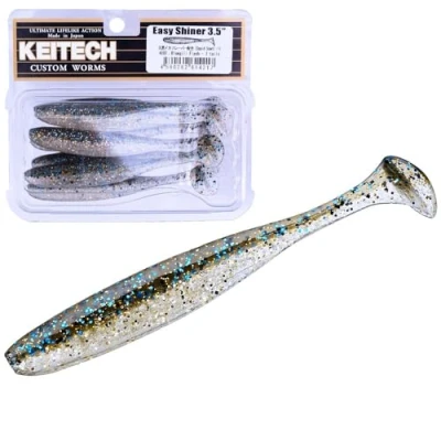 Image of Keitech Easy Shiner 3.5&quot; Soft Shad Lure (418 Bluegill Flash)