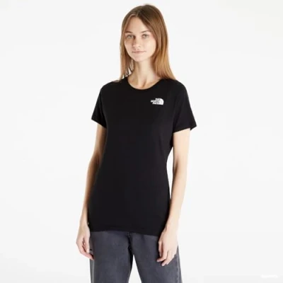 Image of THE NORTH FACE Women&#039;s Box T Shirt, TNF Black Red, L