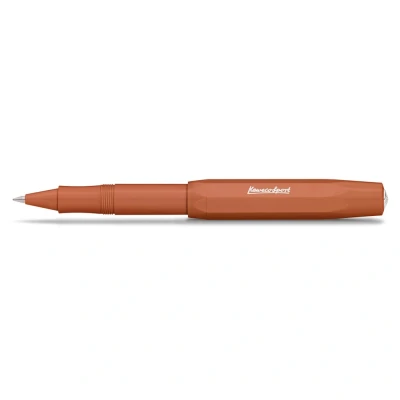 Image of Kaweco SKYLINE SPORT Gel/Ballpoint Pen Fox I Including 0.7 mm Rollerball Refill in Sommery Design with Ceramic Ball Premium Gel Roller 13 cm